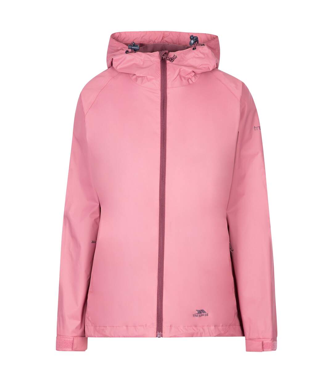 Womens/ladies Tayah Ii Waterproof Jacket Rose Blush Trespass-1
