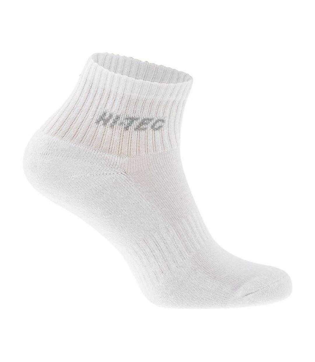 Socquettes Quarro Adulte Blanc Hi-Tec-2