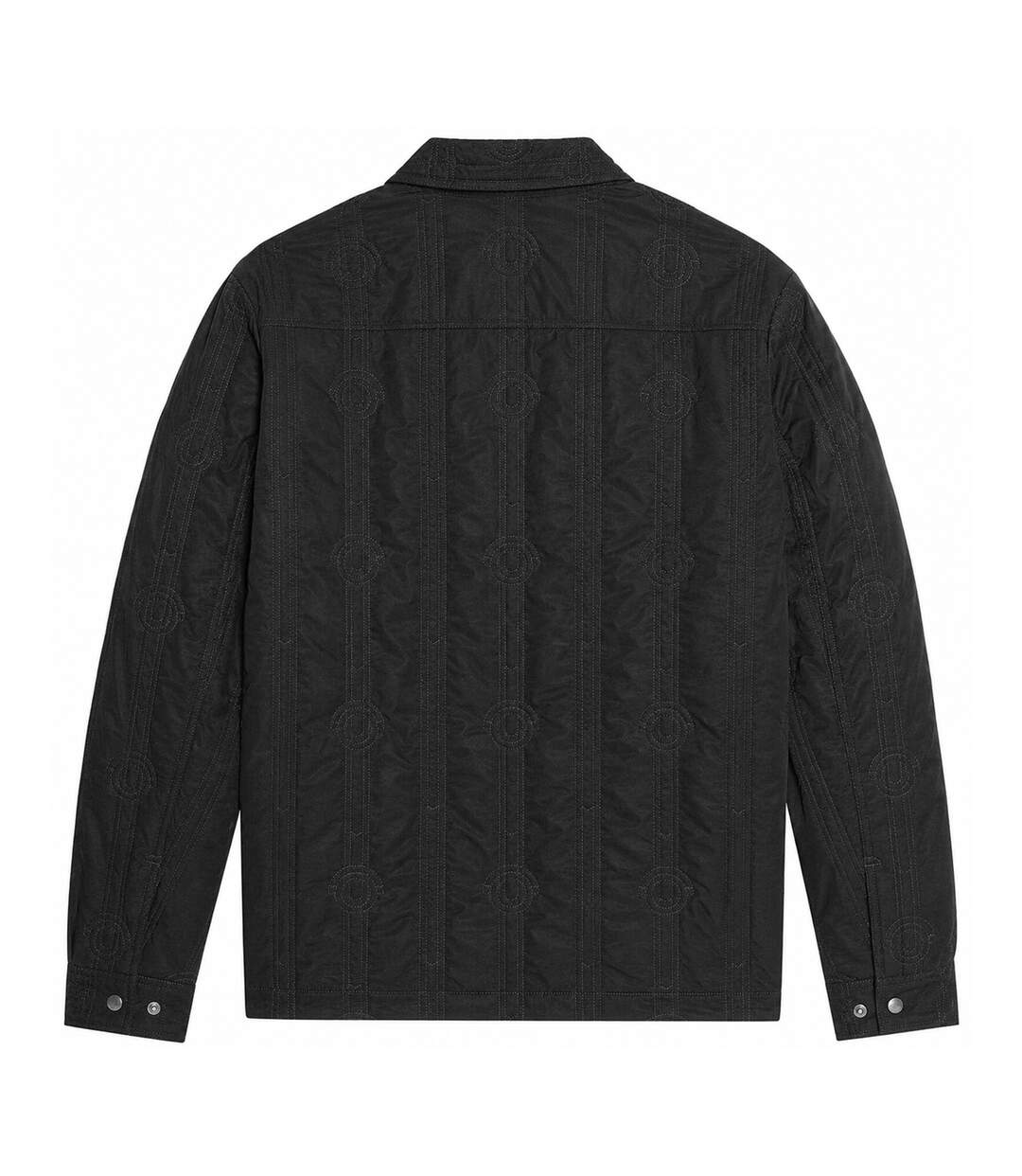 Surchemise À Boutons-pression Motif/style Géométrique Homme Noir Imprimé Lyle & Scott-2