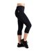 Legging Sport Motif/style Imprimé Tirets Femme Noir Regatta-3