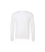 Sweat classic adulte blanc Bella + Canvas-1