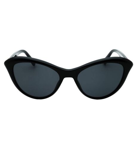 Lunettes De Soleil Motif/style Yeux De Chat Femme Taille Unique Noir Love Moschino