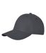 Elevate Unisex Adult Davis 6 Panel Cap (Storm Grey) - UTPF3540