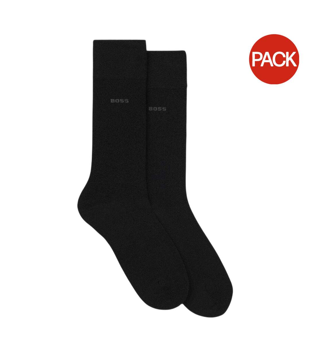 Lot De 2  Chaussettes Homme Bleu Foncé Boss-1