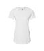 T-shirt softstyle cvc femme blanc Gildan-1