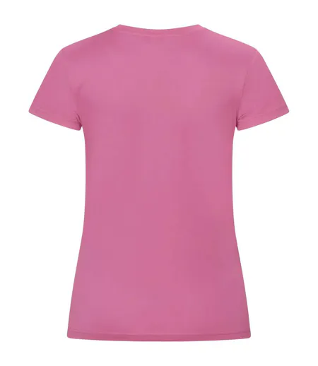 T-shirt Basic Active Femme Fuchsia Vif Clique