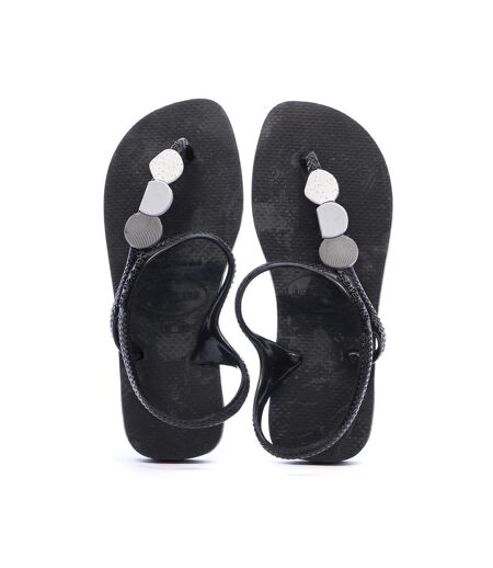 Tongs noir femme havaianas flash urban plus infra