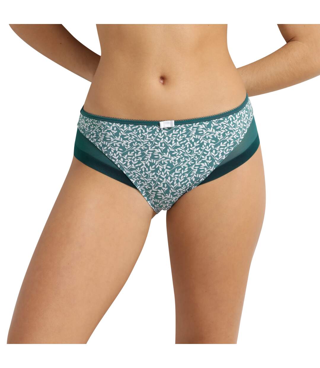 Culotte en microfibre et tulle Generous Classic-1