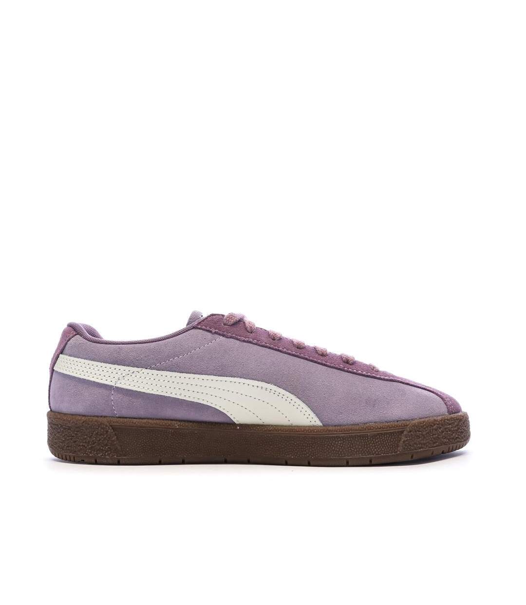 Baskets violettes/grises clair femme puma delphin-2