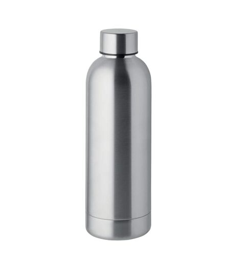 Athena double wall 500ml bottle one size matt silver MidOcean