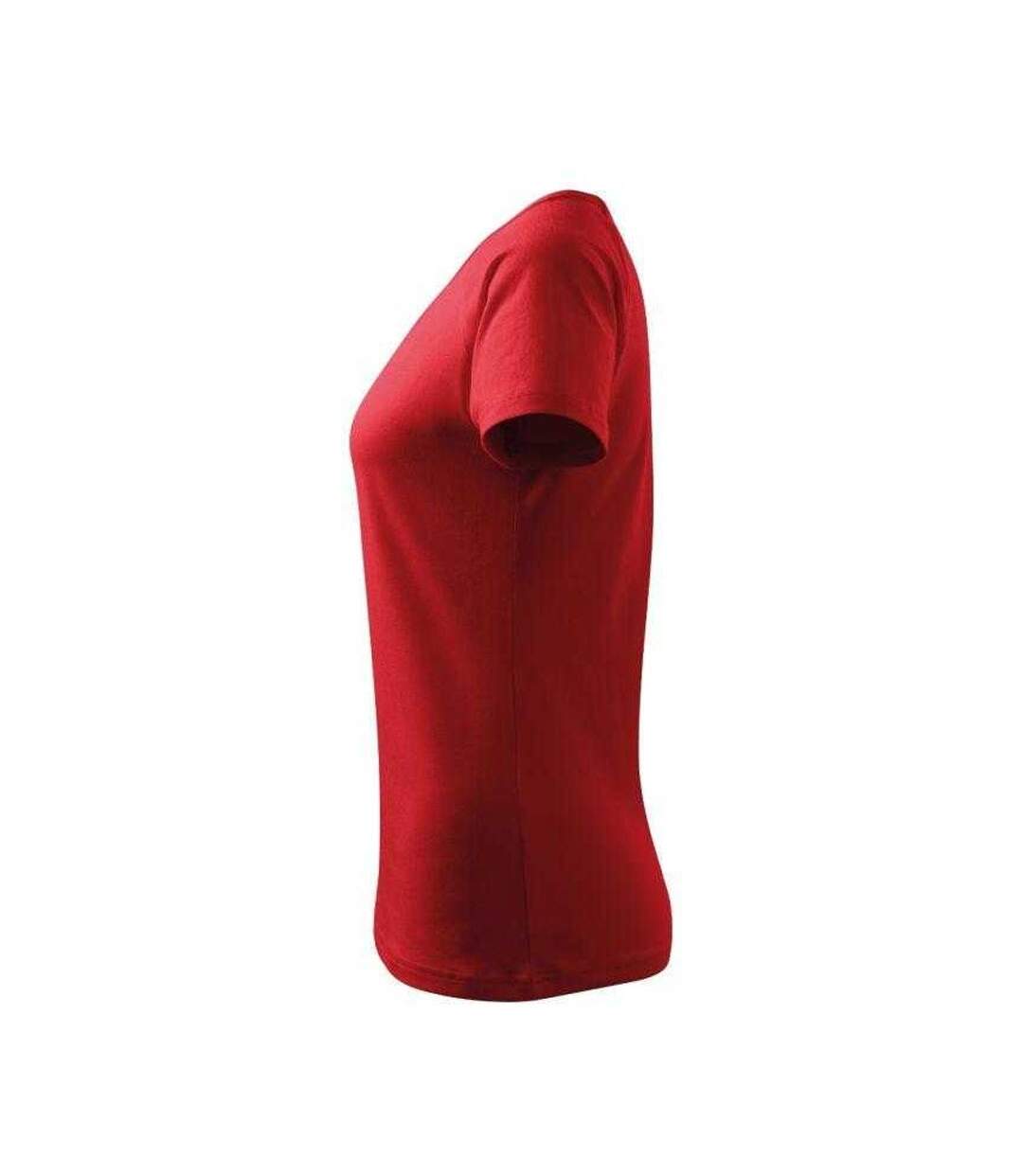 T-shirt Motif/style Rêve Femme Rouge Vif Malfini-3