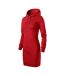 Robe À Capuche Snap Femme Rouge Malfini-3