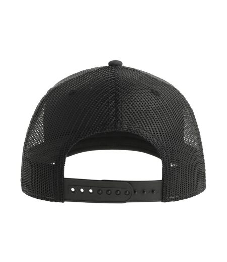 Casquette Trucker Motif/style 6 Panneaux Sonic-s Adulte Gris Foncé Noir Atlantis Headwear