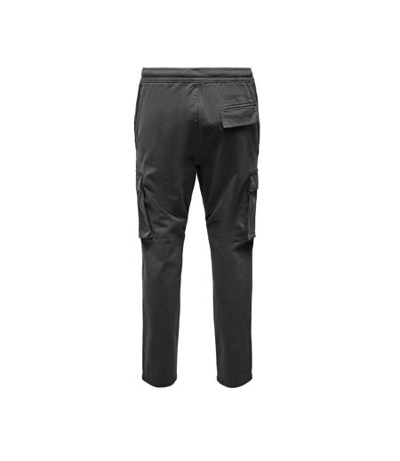 Pantalon cargo gris homme only & sons onscam linus - xs
