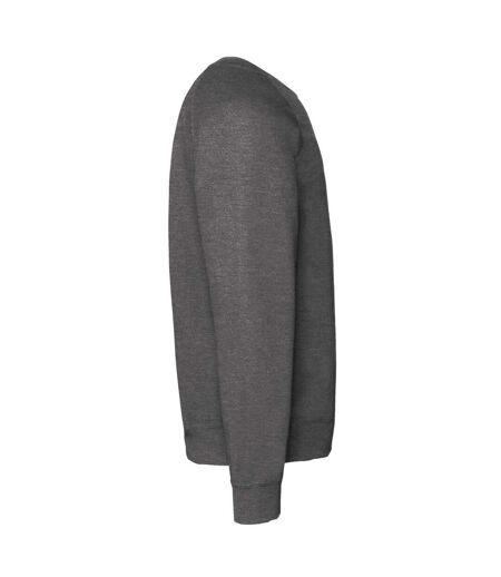 Sweat Classic Adulte Gris Foncé Chiné Fruit Of The Loom