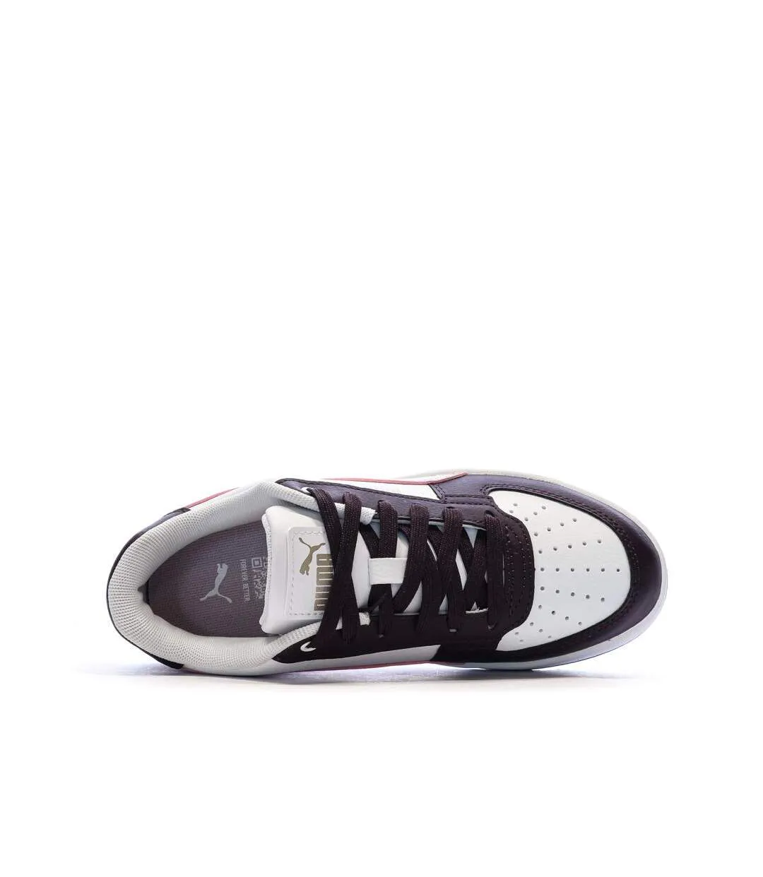 Baskets blanc/noir/roses femme puma caven 2.0-4
