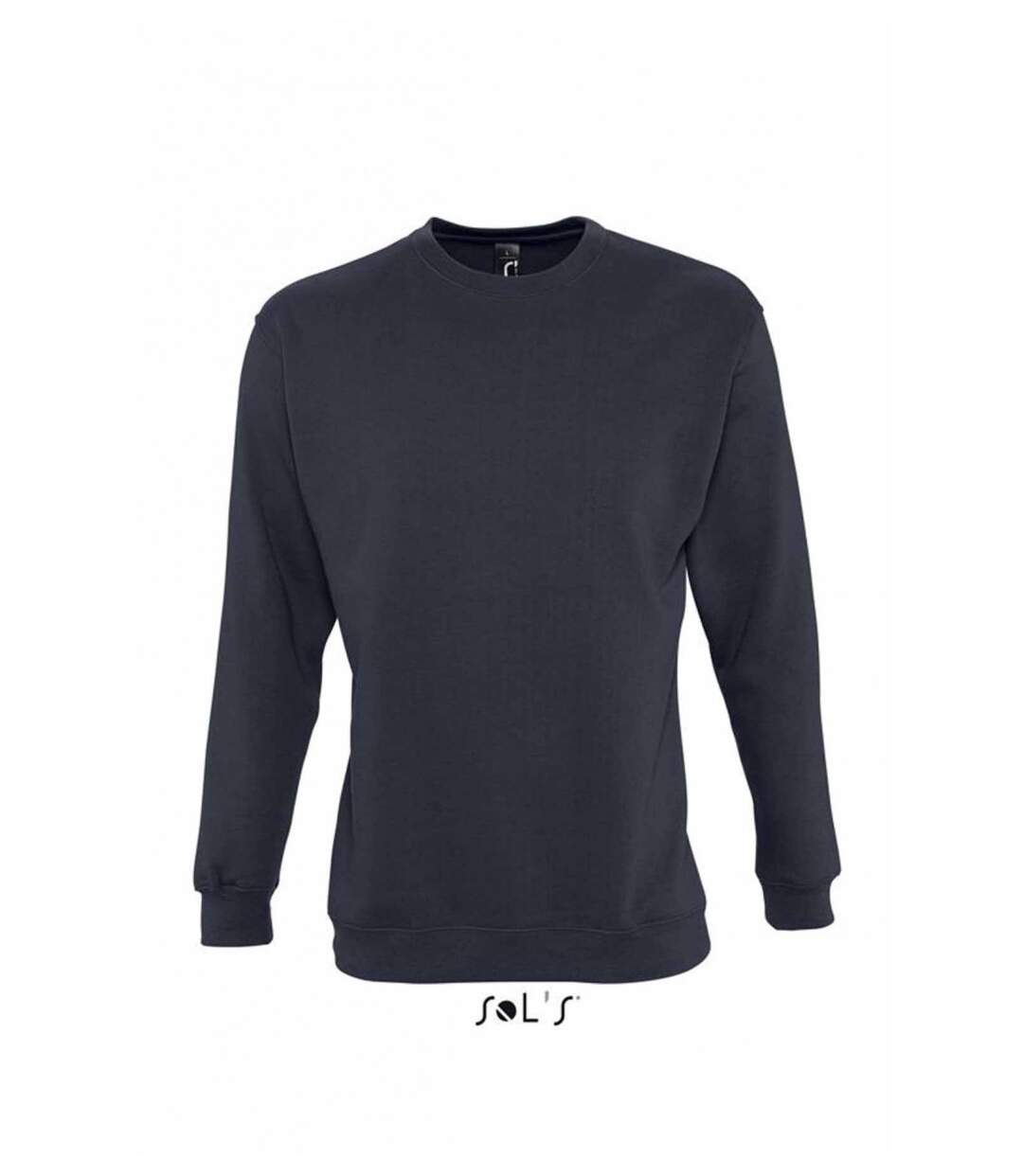 Sweat shirt classique unisexe - 13250 - bleu marine-1