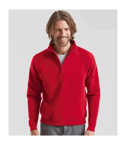 Sweat premium homme rouge Fruit of the Loom