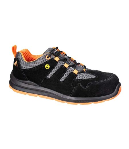Baskets De Sécurité S1 Esd Sr Fo Adulte Noir Orange Portwest