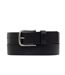 Ceinture noir homme calvin klein round buckle 35mm-2
