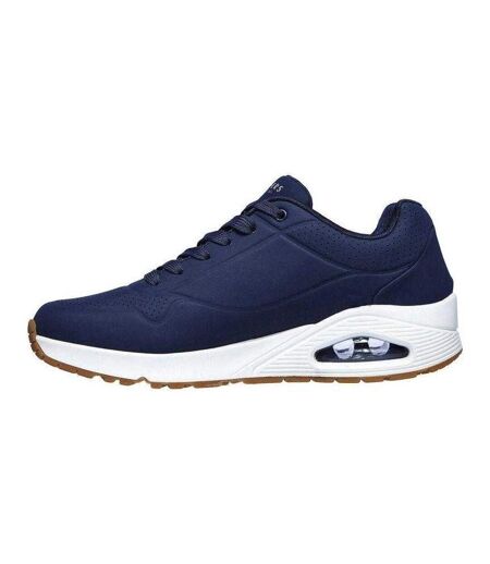 Baskets Uno Stand On Air Homme Bleu Marine Skechers