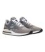 Mens Kurt Leather Running Trainers Grey Boss-4