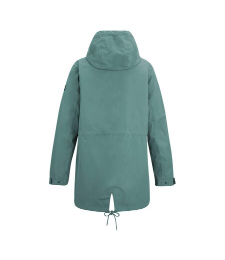 Veste Imperméable À Capuche Norana Femme Turquoise Pastel Regatta