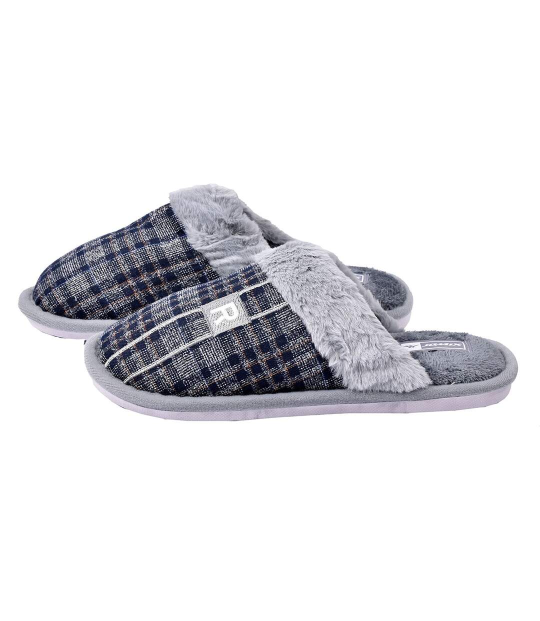 PANTOUFLE Homme PREMIUM MU3405 GRIS