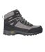 Mens storm extreme suede waterproof hiking boots dark grey Mountain Warehouse