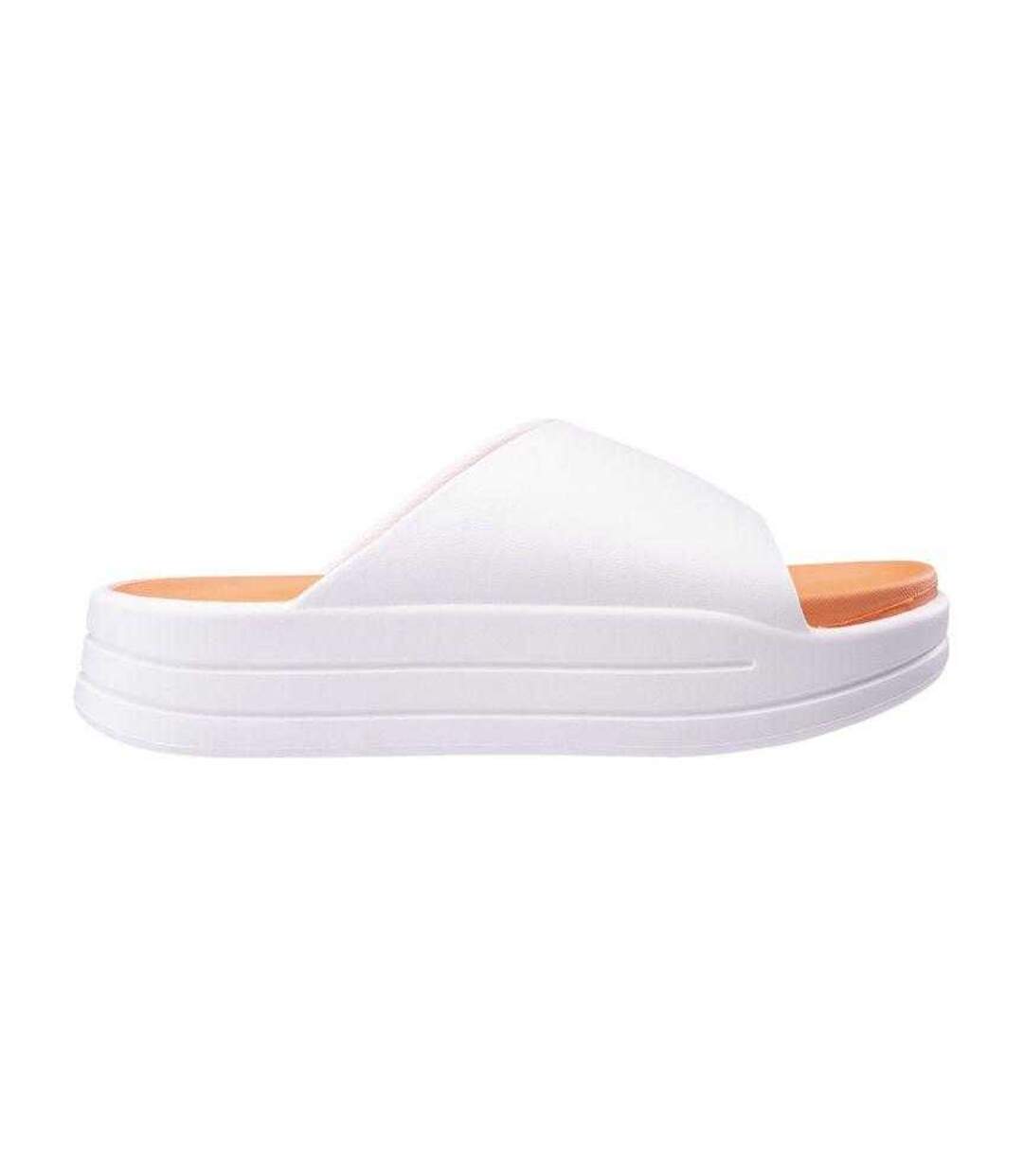 Claquettes Anima Femme Blanc Orange Aquawave-3