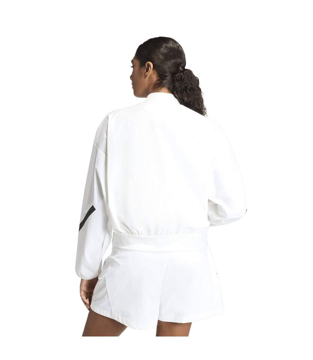 Blouson Aviateur Z.n.e. Femme Blanc Adidas-3