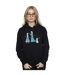 Disney Sweat à capuche Frozen Magic Snowflakes Womens/Ladies (Noir) - UTBI8275-2