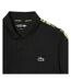 Polo de tennis noir homme lacoste ultra dry - l-3