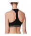 Womens/ladies Greek Key Sports Bra Black Versace-4
