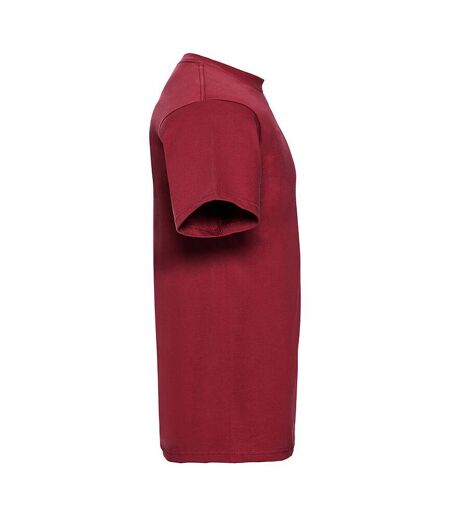 Russell Europe - T-shirt épais à manches courtes 100% coton - Homme (Rouge classique) - UTRW3276