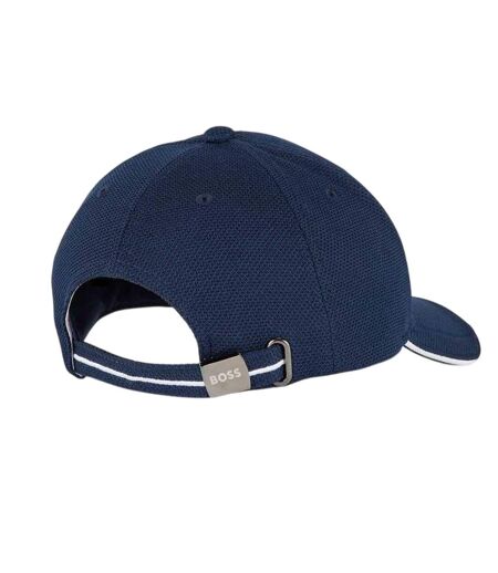 Casquette De Baseball Motif/style Logo Brodé Homme Bleu Marine Boss