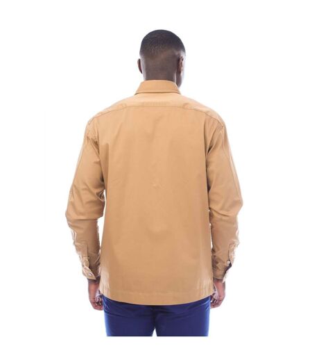 Mens p-cory multi pocket shirt beige Boss