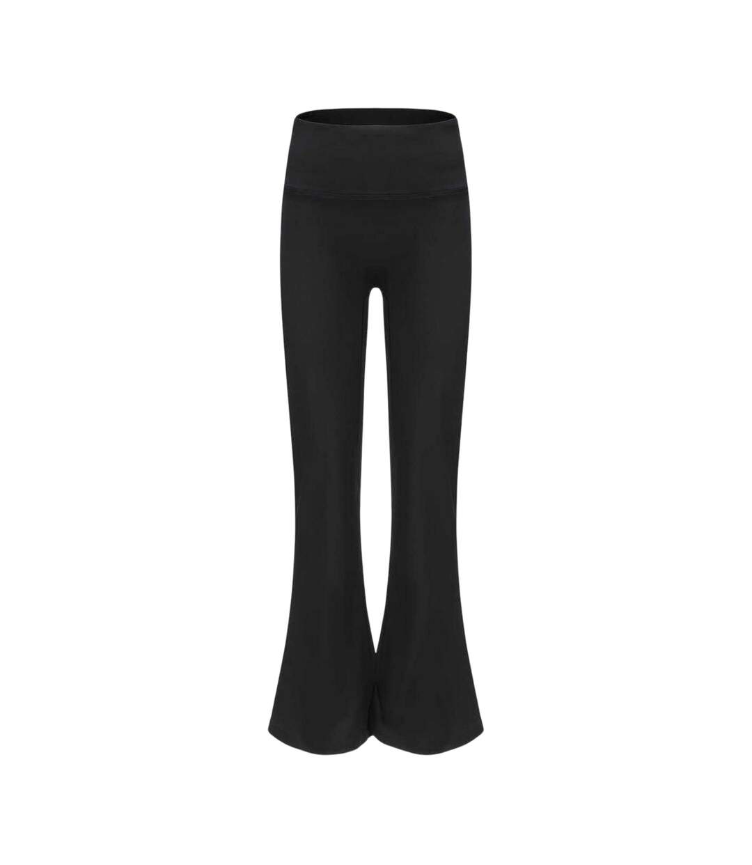 Legging Motif/style Évasé Femme Noir Slazenger-1