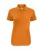 B&C Womens/Ladies Safran Timeless Polo Shirt (Pumpkin Orange)