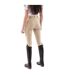 Womens/ladies Miami Silicone Seat Breeches Beige Whitaker-2