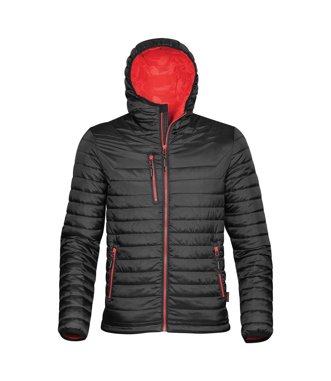 Veste technique doudoune homme - AFP-1 noir true red-1