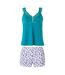 Top + Short blanc Paola-1