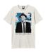 Unisex Adult Blue Skies Frank Sinatra T-shirt Vintage White Amplified-1