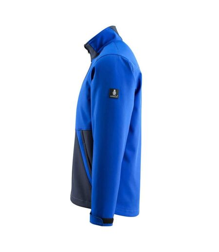 Mens Finley Light Soft Shell Jacket Royal Blue Dark Navy Mascot