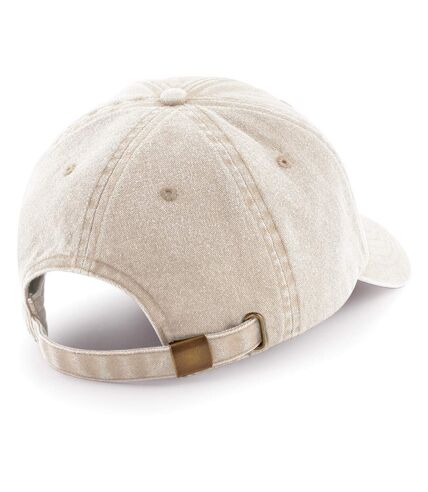 Casquette unisexe beige gris Beechfield