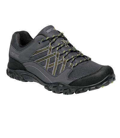 Mens Edgepoint Iii Low Rise Hiking Shoes Briar Lime Punch Regatta
