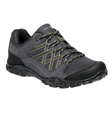 Mens Edgepoint Iii Low Rise Hiking Shoes Briar Lime Punch Regatta