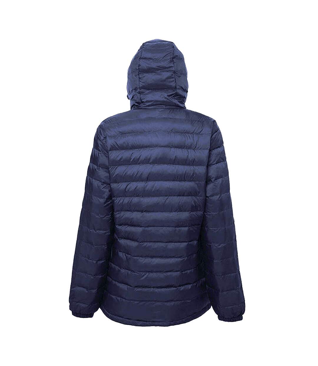 2786 Mens Hooded Water & Wind Resistant Padded Jacket (Navy/Sapphire)