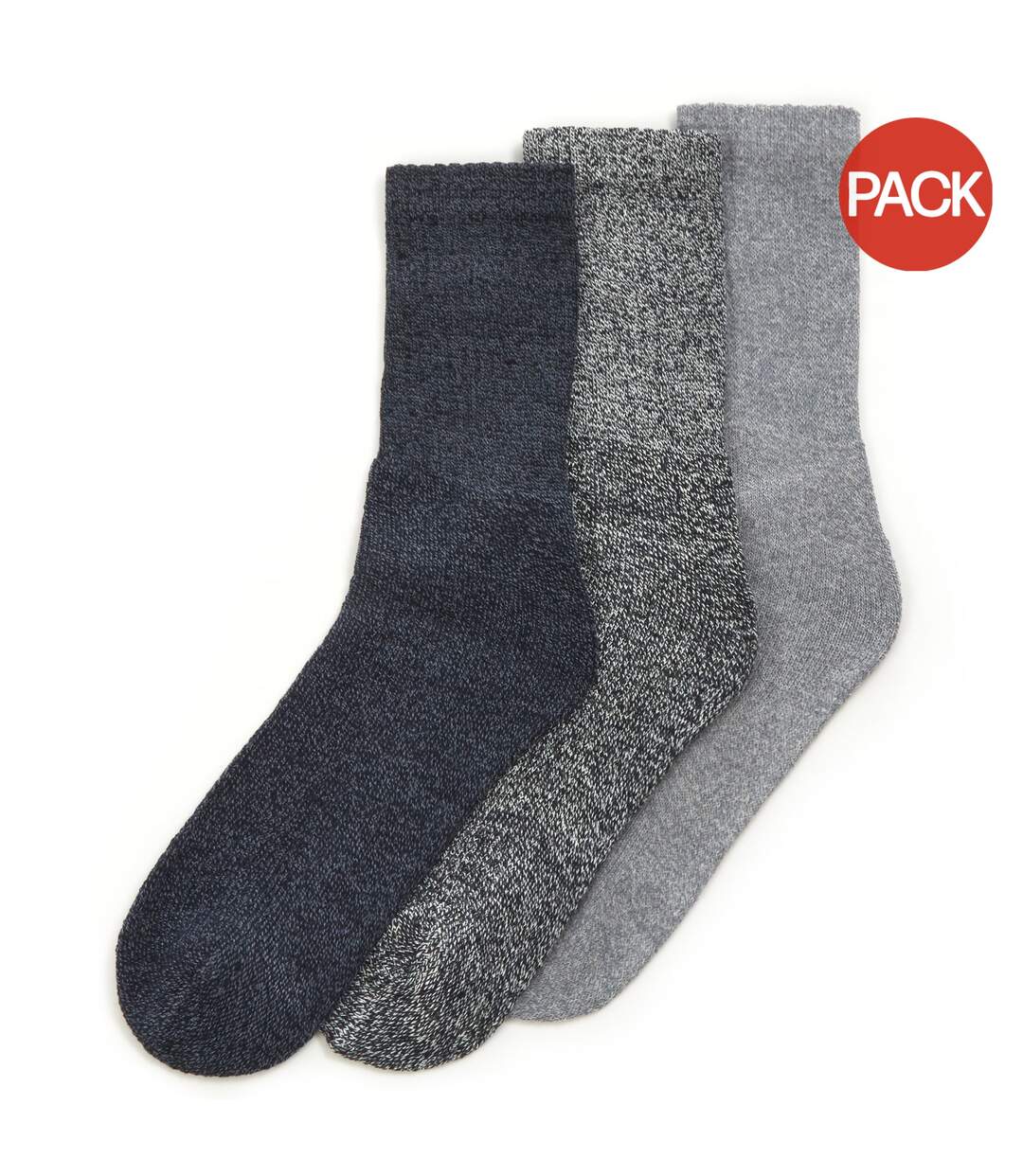 Chaussettes de bottines homme bleu marine Pro-Tonic