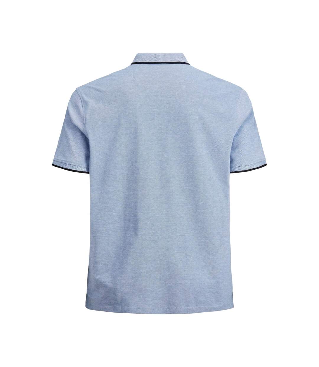 Mens Paulos Pique Plus Polo Shirt Bright Cobalt Jack And Jones-3